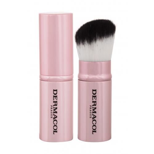 Dermacol Brushes Rose Gold 1 ks vysouvací kosmetický štětec na pudr a tvářenku pro ženy