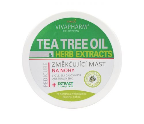 Vivaco Změkčující mast s Tea Tree Olejem VIVAPHARM 100 ml