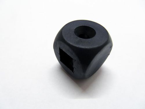 RETA Samostatná kostička - upevnění počítadla na stolní fotbal - černá