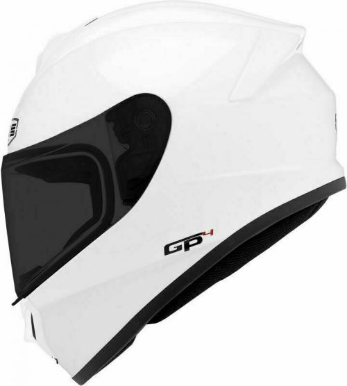 CMS GP4 Plain Artic White XL Přilba