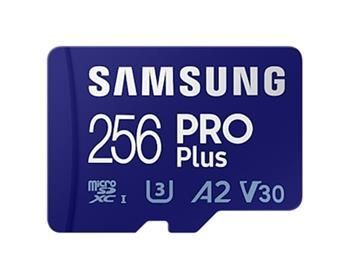Samsung micro SDXC 256GB PRO Plus + SD adaptér
