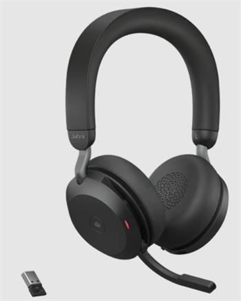 Jabra Evolve2 75, USB-A, UC Stereo, Black