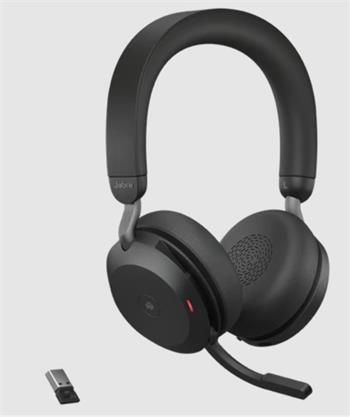 Jabra Evolve2 75, USB-C, MS Stereo, Black