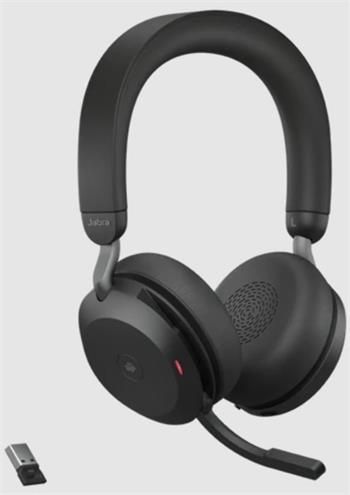 Jabra Evolve2 75, USB-A, MS Stereo, Black