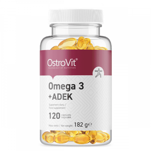 Omega 3 + ADEK 120 kaps. - OstroVit