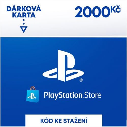 PlayStation Store - Dárková karta 2000 Kč