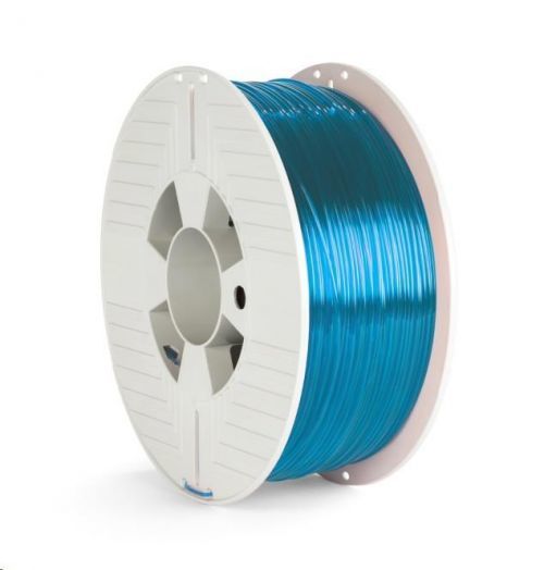 VERBATIM 3D Printer Filament PET-G 1.75mm, 327m, 1kg blue transparent