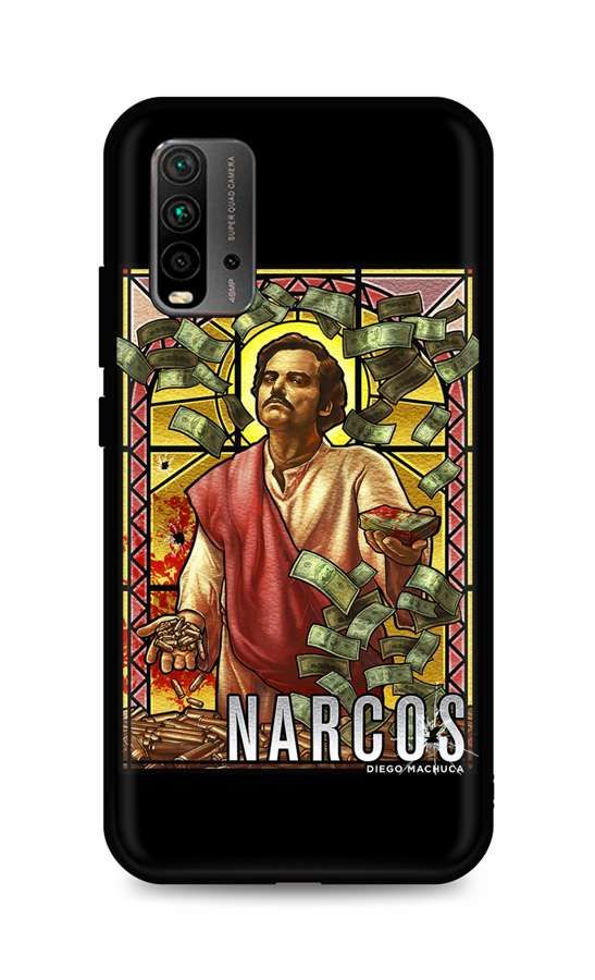 Kryt TopQ Xiaomi Redmi 9T silikon Narcos 65715