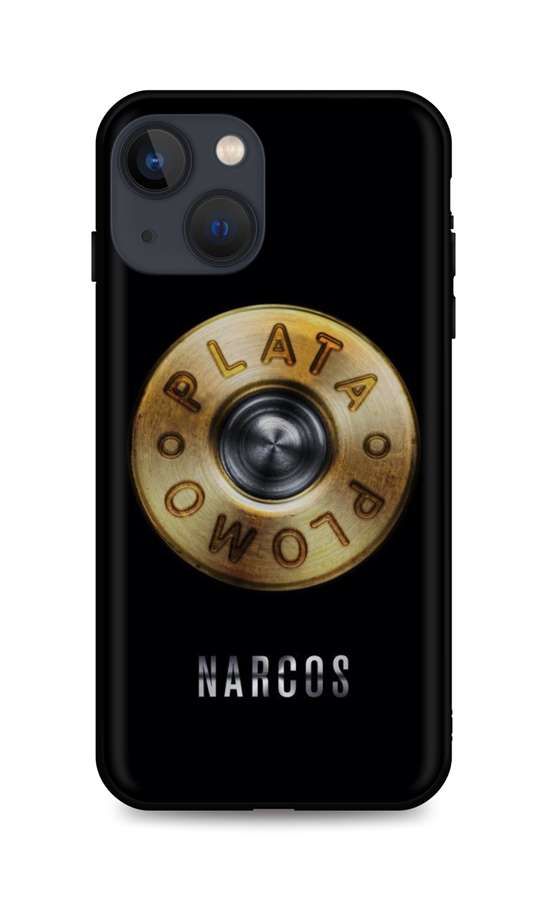 Kryt TopQ iPhone 13 mini silikon Plata O Plomo 65528