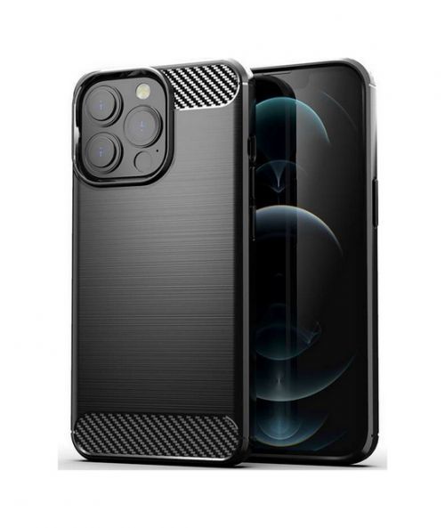 Kryt TopQ iPhone 13 Pro silikon černý 65475