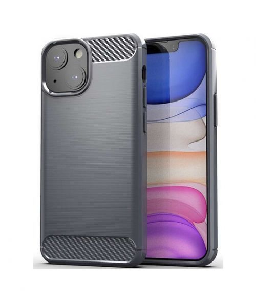 Kryt TopQ iPhone 13 mini silikon šedý 65458