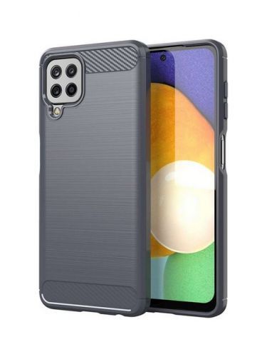Kryt TopQ Samsung A22 silikon šedý 65403