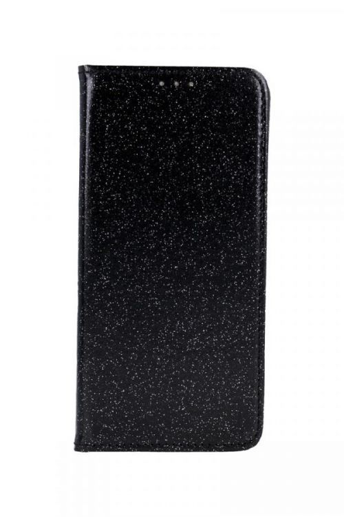 Pouzdro Forcell Samsung S21 Plus knížkové glitter černé 61585