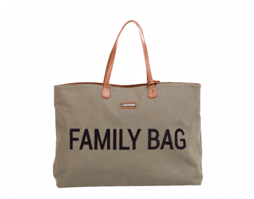 Childhome Cestovní taška Family Bag Canvas Khaki