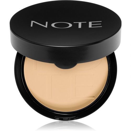 Note Cosmetique Luminous Silk Compact Powder jemný pudr 02 Natural Beige 10 g