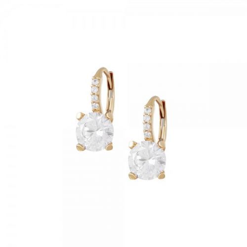 Náušnice se syntetickými kameny 236-087-000125 3.55g