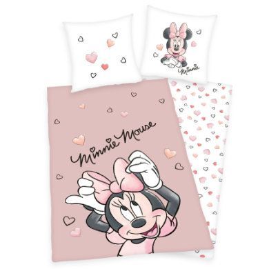 HERDING Ložní prádlo Minnie Mouse 135 x 200 cm