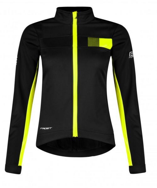 Force bunda F Frost Lady softshell zimní, černo-fluo L