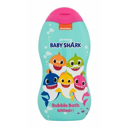 Pinkfong Baby Shark pěna do koupele 400 ml pro děti