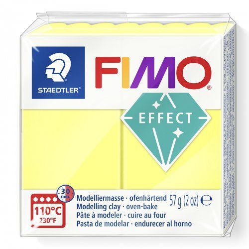 FIMO efekt 57g TRANSPARENTNÍ ŽLUTÁ