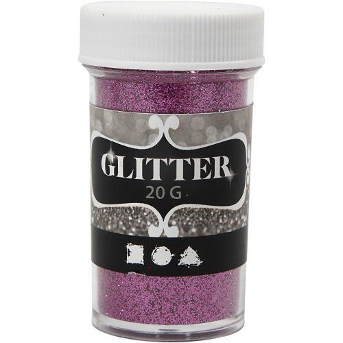 Glitter třpytky 20 g růžový