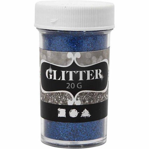 Glitter třpytky 20 g modrý