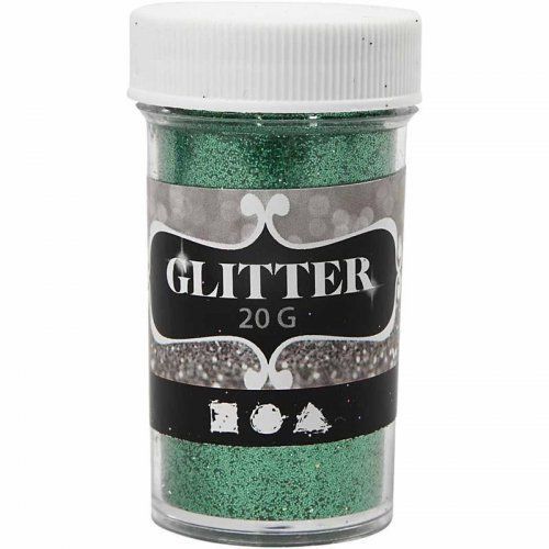 Glitter třpytky 20 g zelený