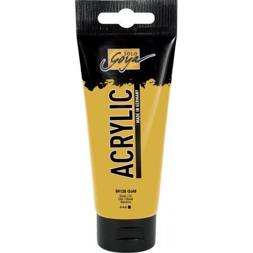 Akrylová barva SOLO GOYA 100 ml ZLATÁ