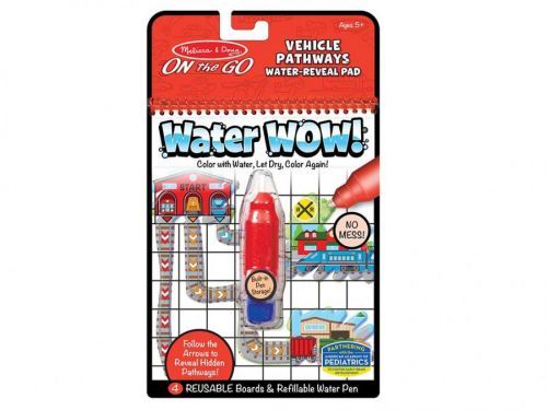 Melissa & Doug Water WOW - Kouzlení vodou - CESTY VOZIDEL