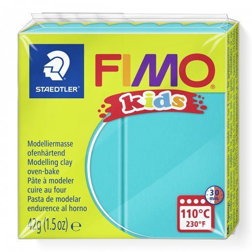 Fimo kids 42g - dětská modelovací hmota TYRKYSOVÁ