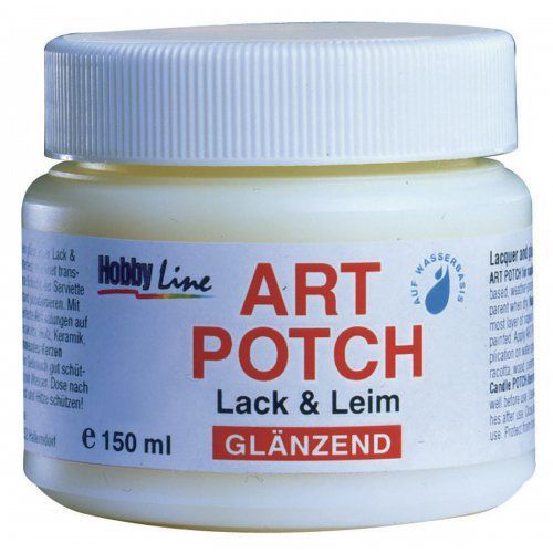 ART POTCH Lak & Lepidlo lesklý  HOBBY LINE 150 ml