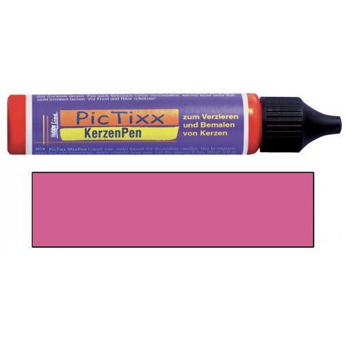 PicTixx 3D Voskové pero pro malování svíček 29 ml růžová