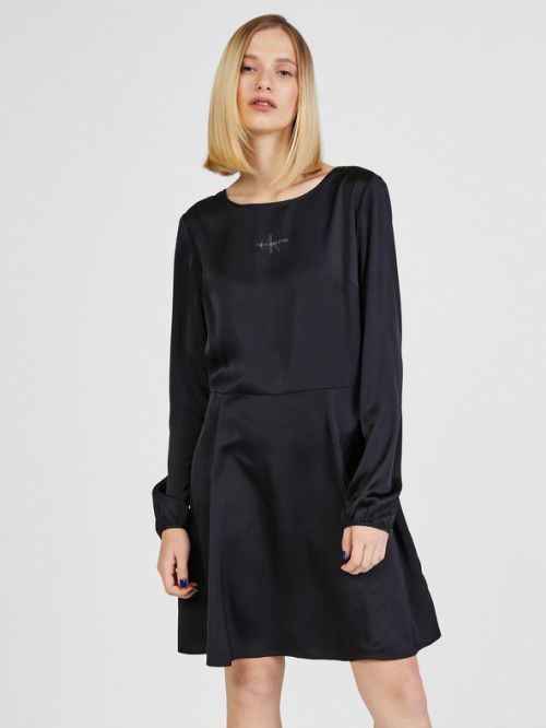 Calvin Klein Easy Day Dress Šaty Černá
