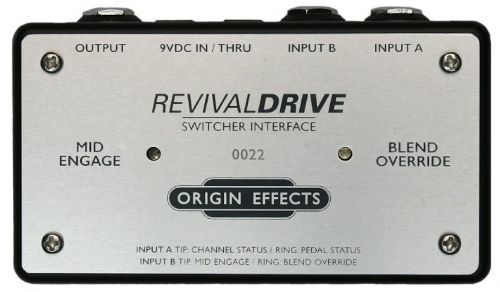 Origin Effects RevivalDRIVE Switcher Interface