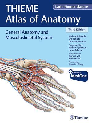 General Anatomy and Musculoskeletal System (THIEME Atlas of Anatomy), Latin Nomenclature (Schuenke Michael)(Pevná vazba)