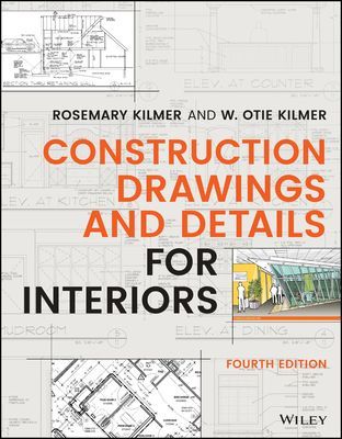 Construction Drawings and Details for Interiors (Kilmer Rosemary)(Paperback / softback)