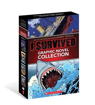I Survived Graphic Novels #1-4: A Graphix Collection (Tarshis Lauren)(Quantity pack)