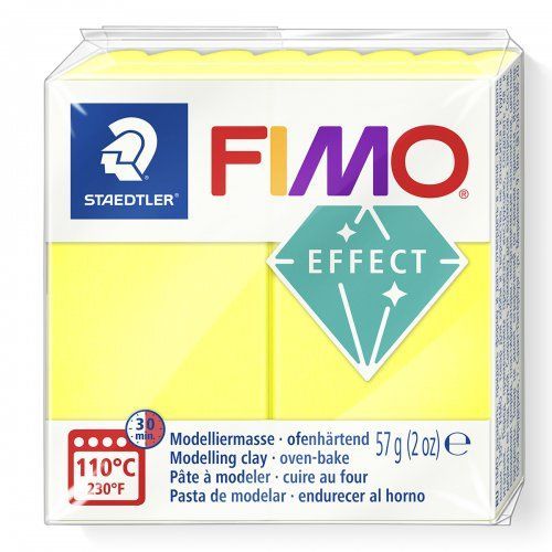 FIMO NEON efekt 57g ŽLUTÁ