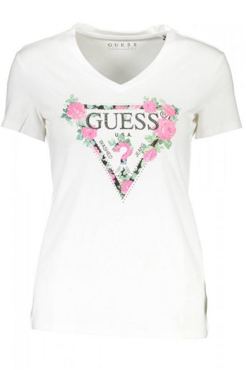 Guess dámské tričko Barva: Bílá, Velikost: M