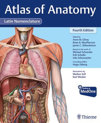 Atlas of Anatomy, Latin Nomenclature (Gilroy Anne M)(Pevná vazba)