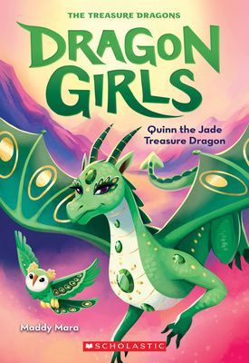 Quinn the Pearl Treasure Dragon (Dragon Girls #6) (Mara Maddy)(Paperback)