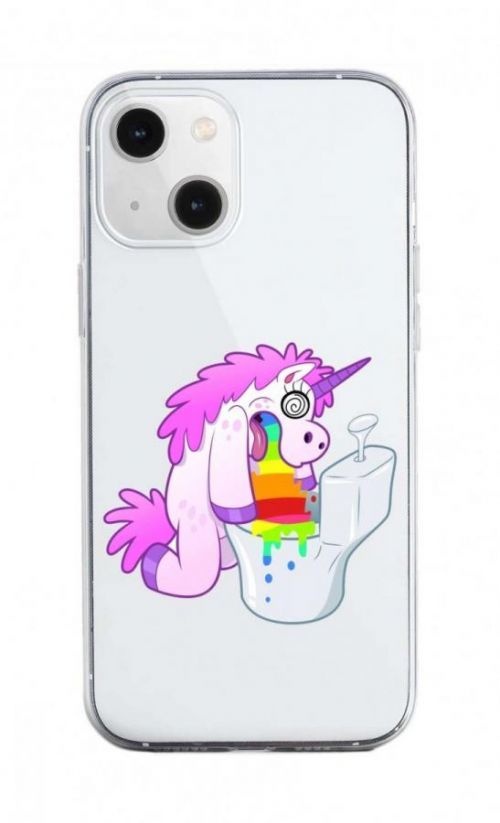 Kryt TopQ iPhone 13 silikon Hard Morning 64674