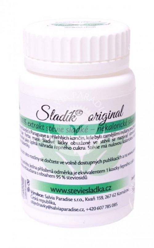 Salvia Paradise Sladík 100% extrakt stévie sladké 20g