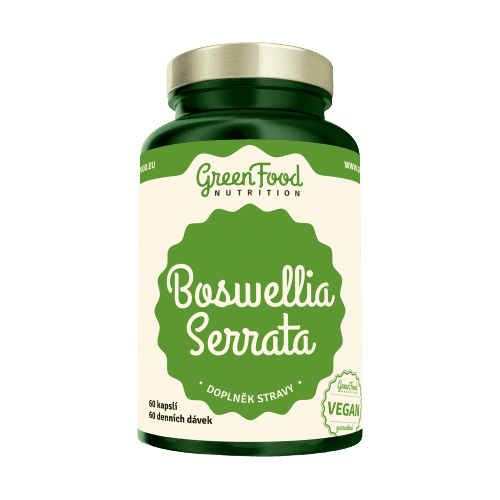 GREENFOOD NUTRITION Boswellia Serrata 60 kapslí