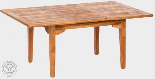 FAKOPA Zahradní stůl obdelníkový ELEGANTE 110/160x90 cm