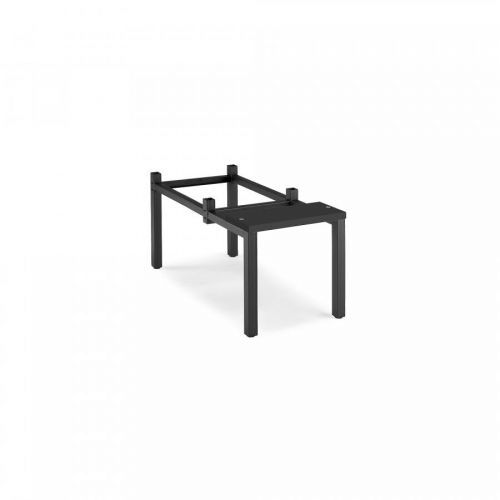 Lavice k šatní skříňce, 300 mm, černá