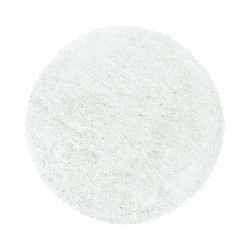 Ayyildiz koberce Kusový koberec Fluffy Shaggy 3500 white kruh - 80x80 (průměr) kruh cm Bílá