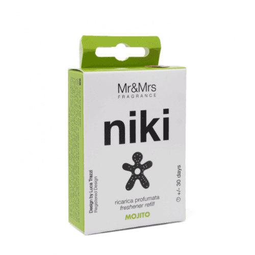 Mr&Mrs Fragrance MR&MRS FRAGRANCE NÁHRADNÍ NÁPLŇ, VŮNĚ DO AUTA NIKI - MOJITO