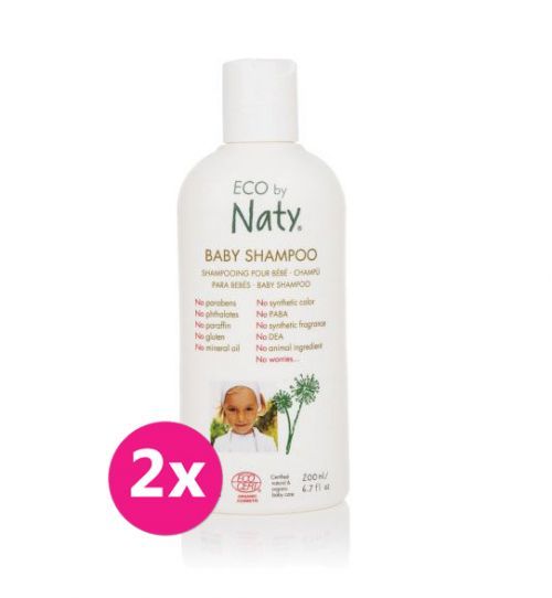 2x ECO BY NATY Dětský šampón 200 ml