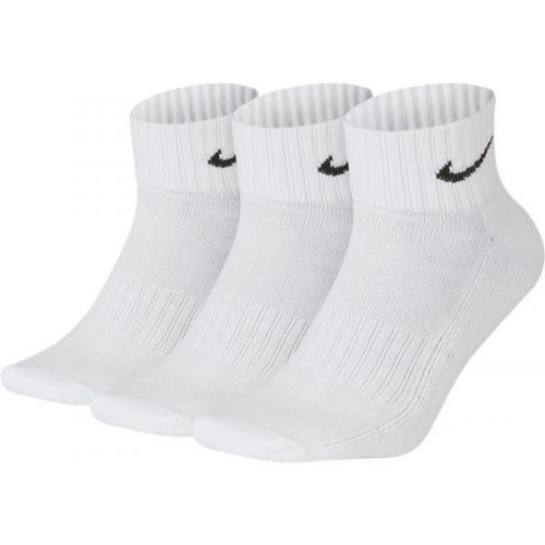 Nike 3PPK VALUE COTTON QUARTER  M - Tréninkové ponožky